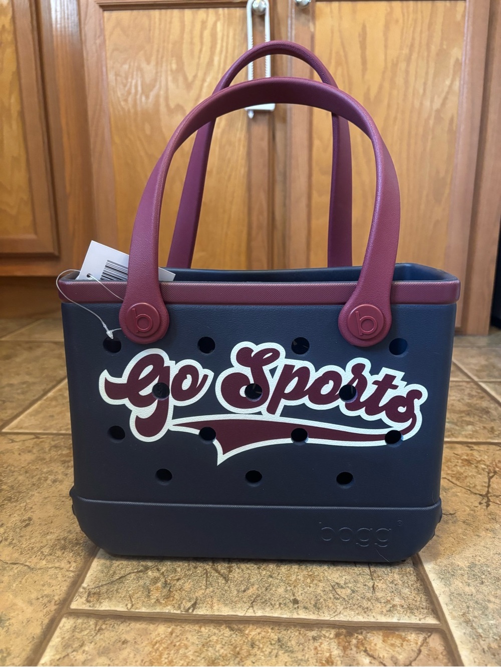 NWT *Bundle* Bitty Bogg “Go Sports” Bag and “sports” Bogg Bit. - Picture 2 of 8
